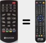 Telecomando sostituto di ICUBE760