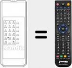Telecomando sostituto di REMCON1159