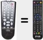 Telecomando sostituto di 9162002 (RC17)