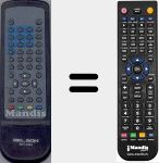 Telecomando sostituto di BST2050-1