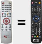 Telecomando sostituto di REMCON019