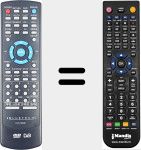 Telecomando sostituto di DVFHDM20