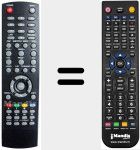 Telecomando sostituto di REMCON884