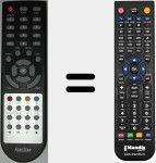 Telecomando sostituto di RDS581WHD