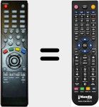 Telecomando sostituto di SD3700