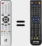 Telecomando sostituto di IDL6651N