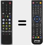 Telecomando sostituto di RC662