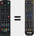 Telecomando sostituto di IR1650TNT