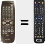 Telecomando sostituto di RC 805