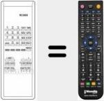 Telecomando sostituto di RC0405 D2MACDEC