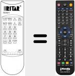 Telecomando sostituto di RC0611