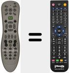 Telecomando sostituto di RC1264111 00