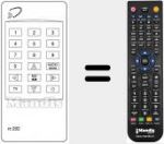 Telecomando sostituto di RC202