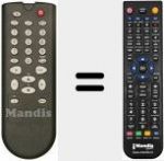 Telecomando sostituto di RC4663 00