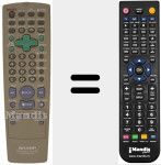 Telecomando sostituto di RRMCG1270AJSA