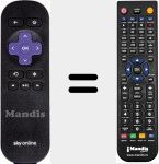 Telecomando sostituto di SkyOnline