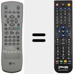 Telecomando sostituto di REMCON063