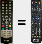 Telecomando sostituto di TM-TDT 1019