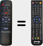 Telecomando sostituto di DS52RC