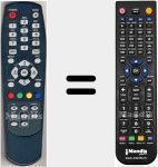 Telecomando sostituto di LRCS01U