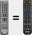 Telecomando sostituto di DVT1901