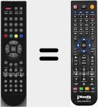 Telecomando sostituto di FTV19N8DVD