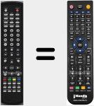 Telecomando sostituto di LCD15N7DVD