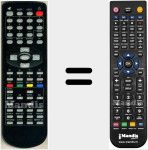 Telecomando sostituto di LDVD1535