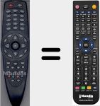 Telecomando sostituto di CCR682