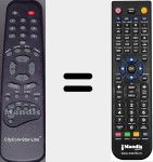 Telecomando sostituto di CCS170