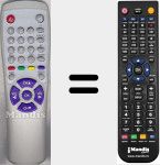 Telecomando sostituto di DSF5LRC