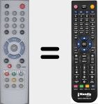 Telecomando sostituto di DSR750TS