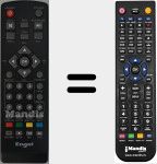 Telecomando sostituto di RT5520