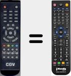 Telecomando sostituto di HDW