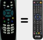 Telecomando sostituto di Homecast002