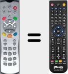 Telecomando sostituto di Imperal CPK