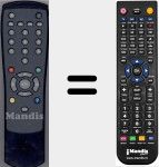 Telecomando sostituto di 040 via CI