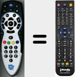 Telecomando sostituto di Nbox001