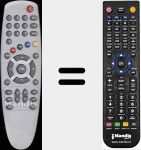 Telecomando sostituto di 5000-V1