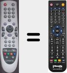 Telecomando sostituto di Opentel002