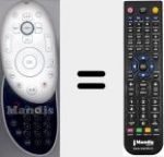 Telecomando sostituto di Orange001