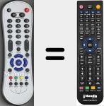 Telecomando sostituto di Orbitech003