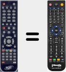 Telecomando sostituto di RCU SH3000