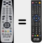 Telecomando sostituto di Reel001