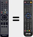 Telecomando sostituto di S3012-CI