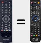 Telecomando sostituto di TX-4000T