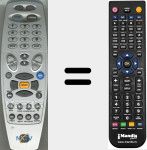 Telecomando sostituto di UE-RC-0100