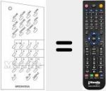 Telecomando sostituto di 660010111