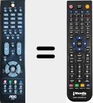 Telecomando sostituto di RL57B