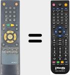 Telecomando sostituto di ASR100GIII